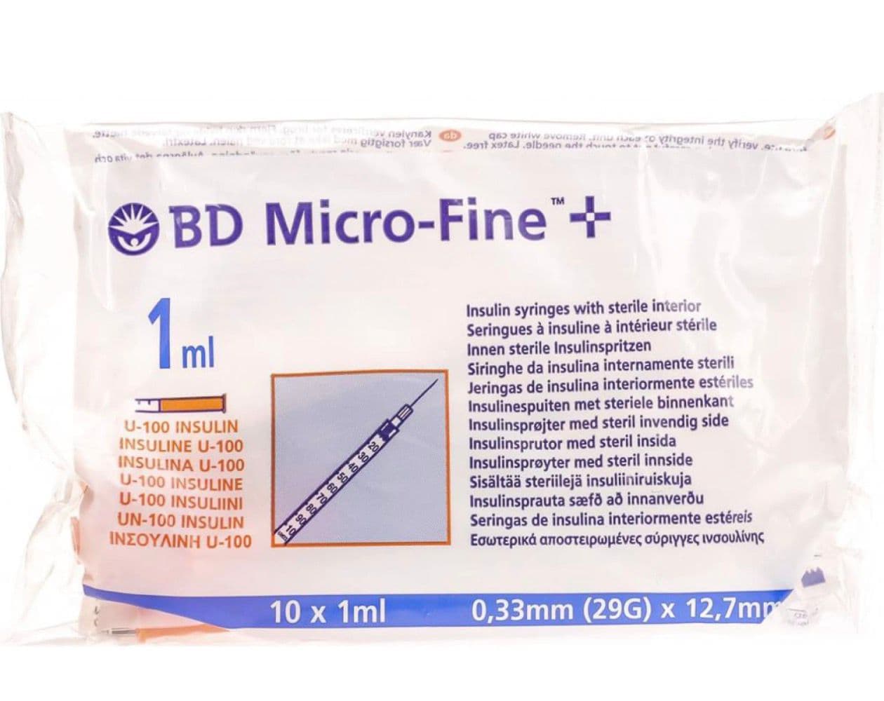 Insulinespuiten (10 stuks) vial